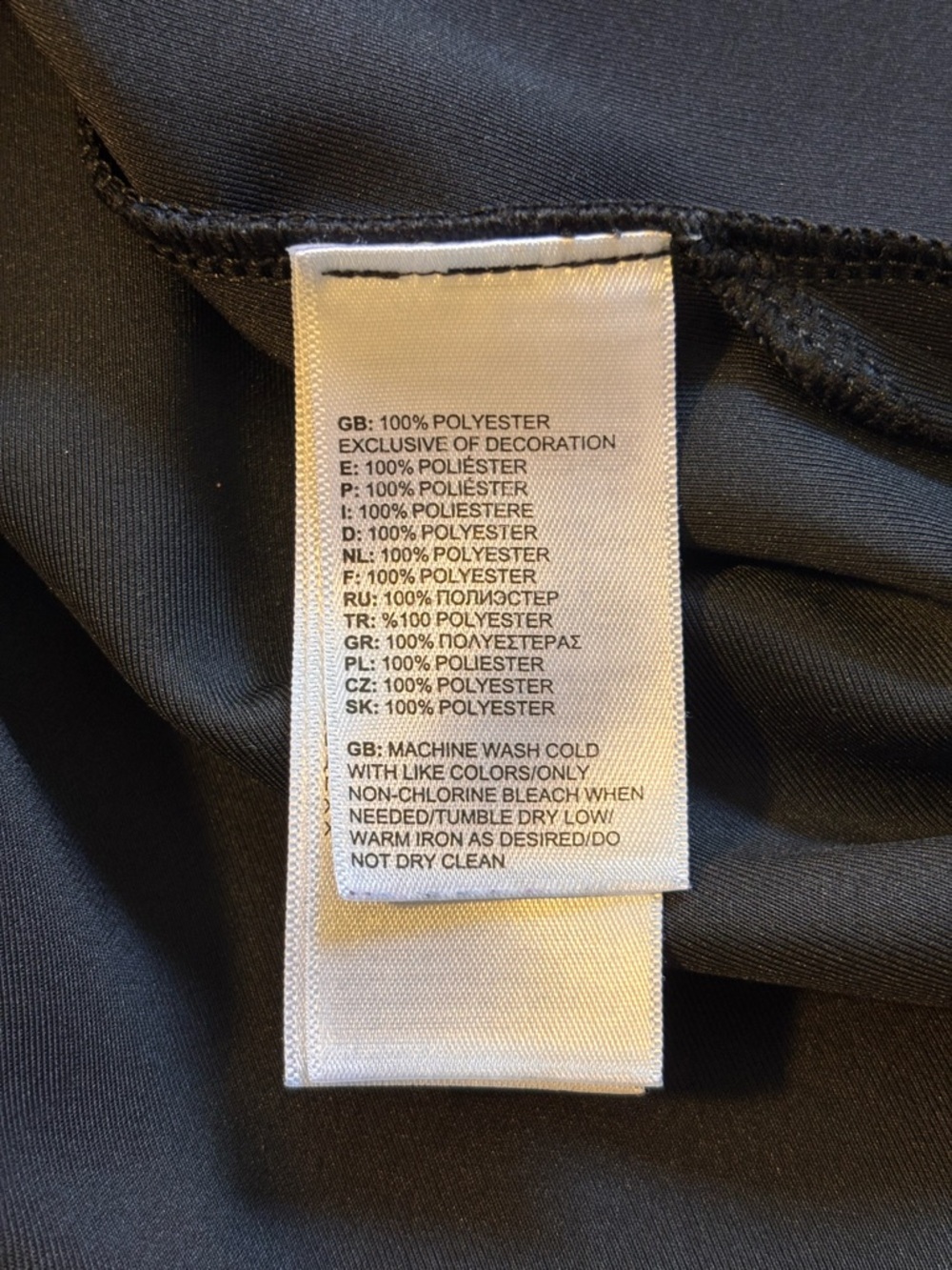 NWOT The North Face T Shirt Dress Women’s XL Black Short Sleeve - Picture 5 of 8